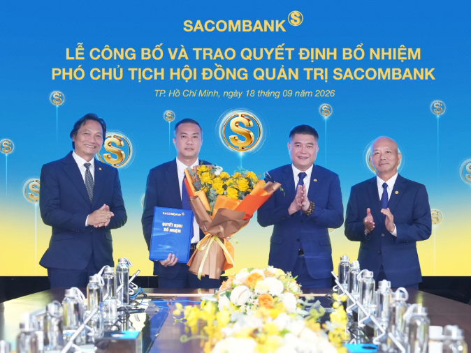 Ông Nguyễn Xuân Vũ được bầu làm phó chủ tịch HĐQT Sacombank